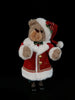 22" Bear in Red Santa Coat With Hood