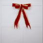 3 FT X 4 FT Red & Gold Bow