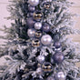 6 FT Chrome & Silver Ball Garland
