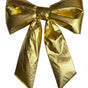 24" X 18" Gold Glitter Bow