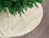 60" Celline Metallic Dupion Tree Skirt