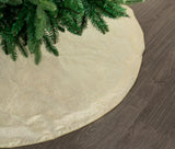 60" Celline Metallic Tree Skirt