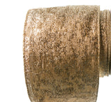 4" X 10YD Gold Mesh Ribbon Set of 3