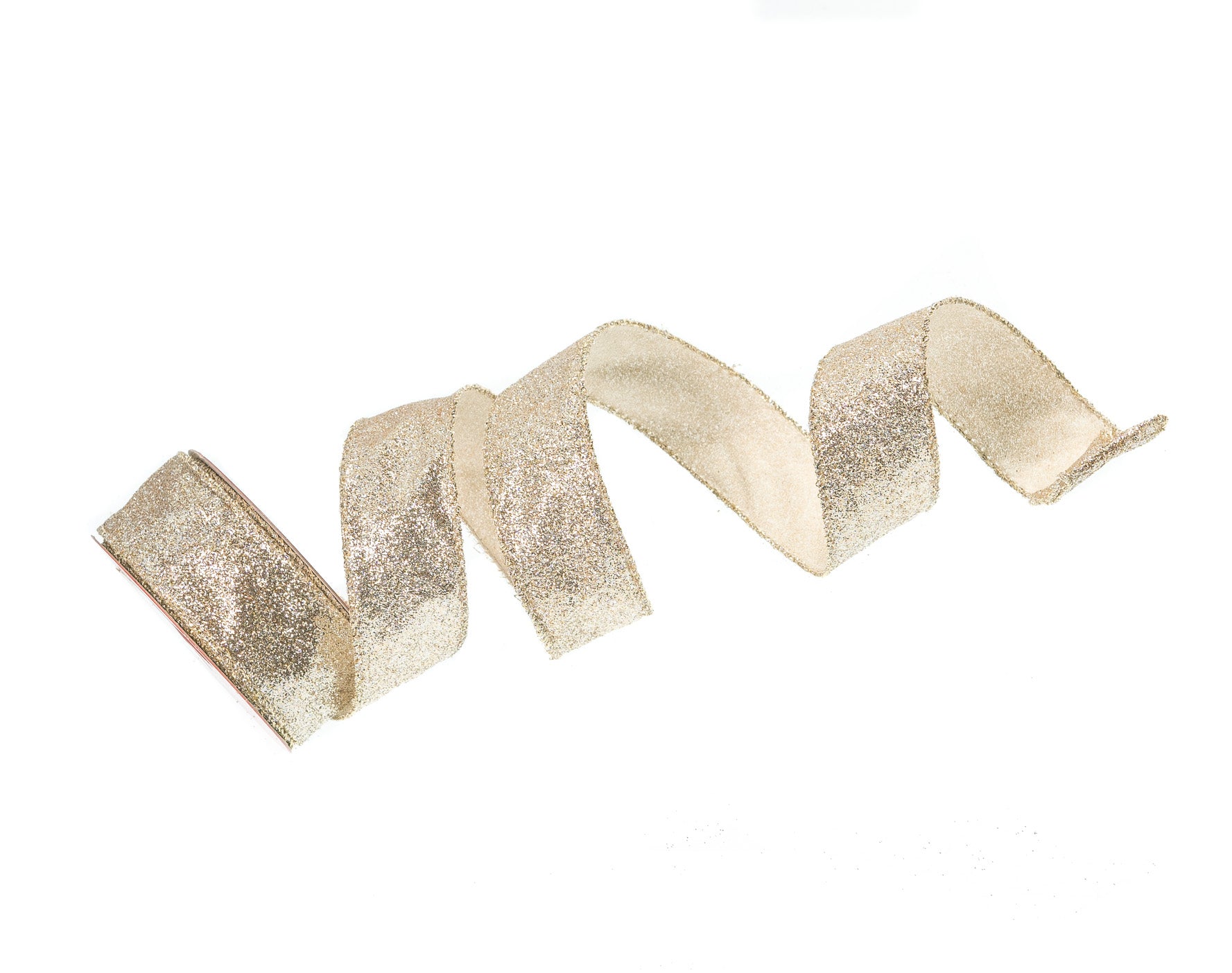 1.5" X 10YD Gold & Silver Glitter Ribbon Set Of 3