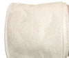 Juego de 3 rollos de cinta con purpurina iridiscente blanca de 10 yardas x 4 pulgadas