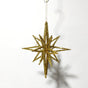 8" Glitter 3D Star Ornament Set Of 6