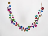 6 FT X 7" Shiny Multicolor Ball Garland