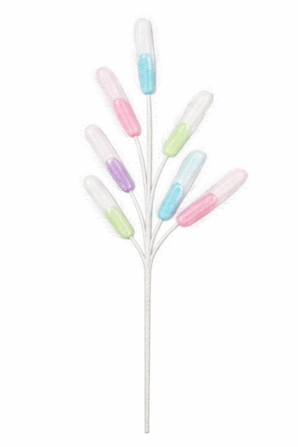 18" Frosted Pastel Pick Set of 6