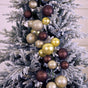 6 FT Champagne & Coffee Ball Garland