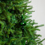 9" Green Glass Finial Ornament Set of 2