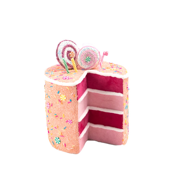 9" Pink Candy Cake