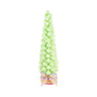 21" Green Meringue Cone Tree