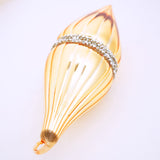 3" Shiny Gold Ball Ornament With Jewels Set Of 12