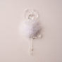 6" Feathered Ballerina Ornament Set Of 6