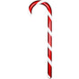 36" Red & White Candy Cane Set Of 2