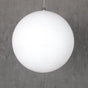 12" Snow Powder Ball Ornament Set Of 2