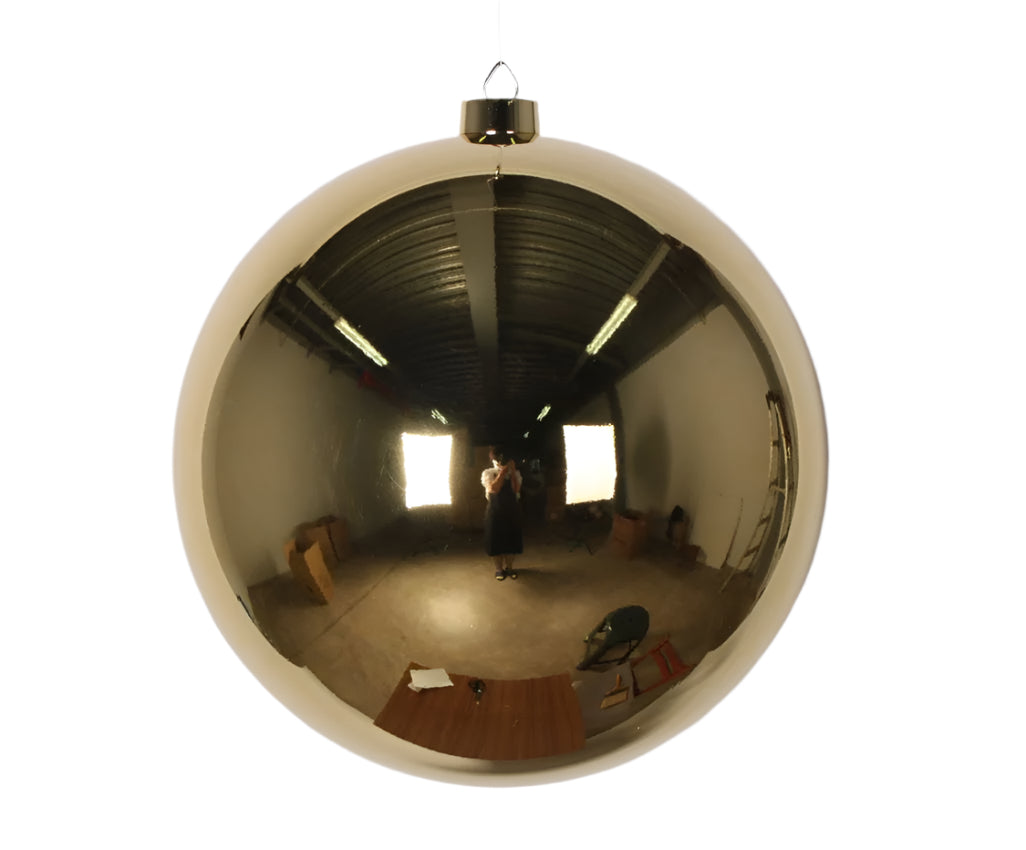 Esfera decorativa brillante inastillable de 20 pulgadas