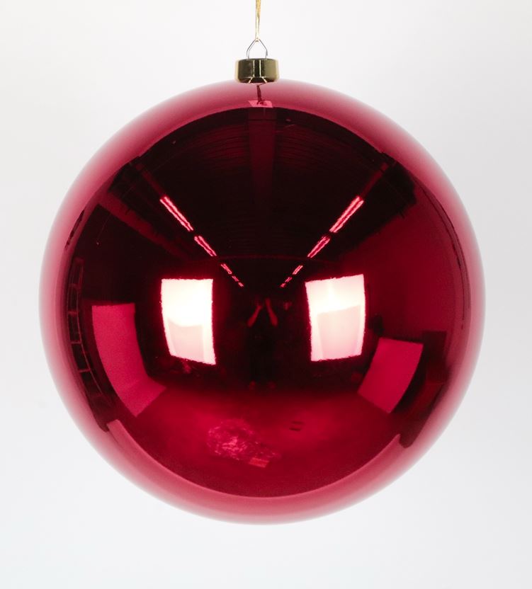 Esfera decorativa brillante inastillable de 20 pulgadas
