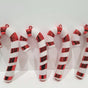 5.25" Candy Cane Ornaments Pack Of 12