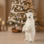 21" White Standing Polar Bear