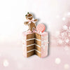 12" Pastel Pink Gingerbread Cake