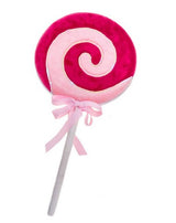 33" Pink & Red Lollipop With Bow Set Of 2