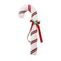 22" White, Green, & Red Candy Cane Ornament