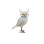 11" Arctic Blue & White Owl