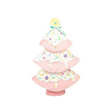 25" Pastel Pink Candy Tree With Sprinkles