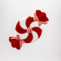17" Peppermint Candy Ornament Set Of 4