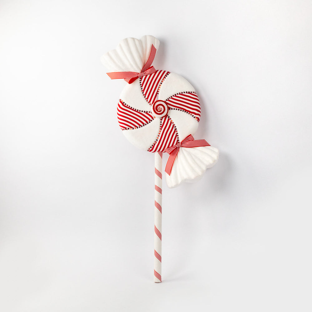 3 FT Peppermint Stripes Candy Pick Set Of 2