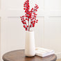 29" Red Berries Branch Set Of 6