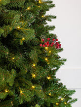 5" Red Berry Pick Set Of 12