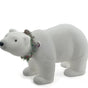 22" Polar Bear With Pine Wreath