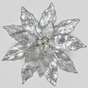 10" Poinsettia Clip Set Of 6