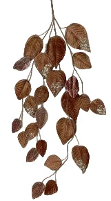 40" Brown Leaves Branch Set of 2