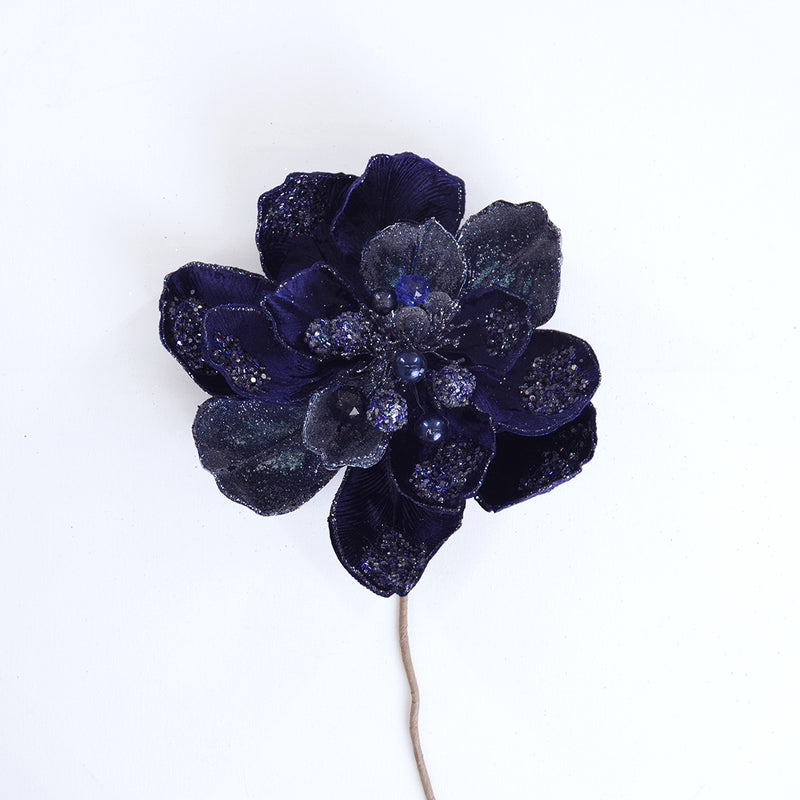 12" Magnolia Stem Set Of 4