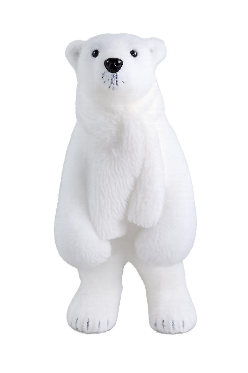 12" Standing Polar Bear