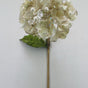 20" Ivory Hydrangea Leaf Stem Set Of 4