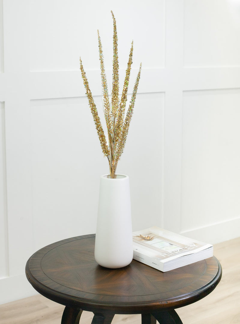 Juego de 6 pulverizadores decorativos con purpurina de 35"