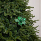 15" Hibiscus Clip Set Of 6