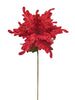 26" Velvet Giant Poinsettia Set Of 6