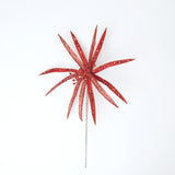 17" Glitter Papyrus Stem Set Of 6