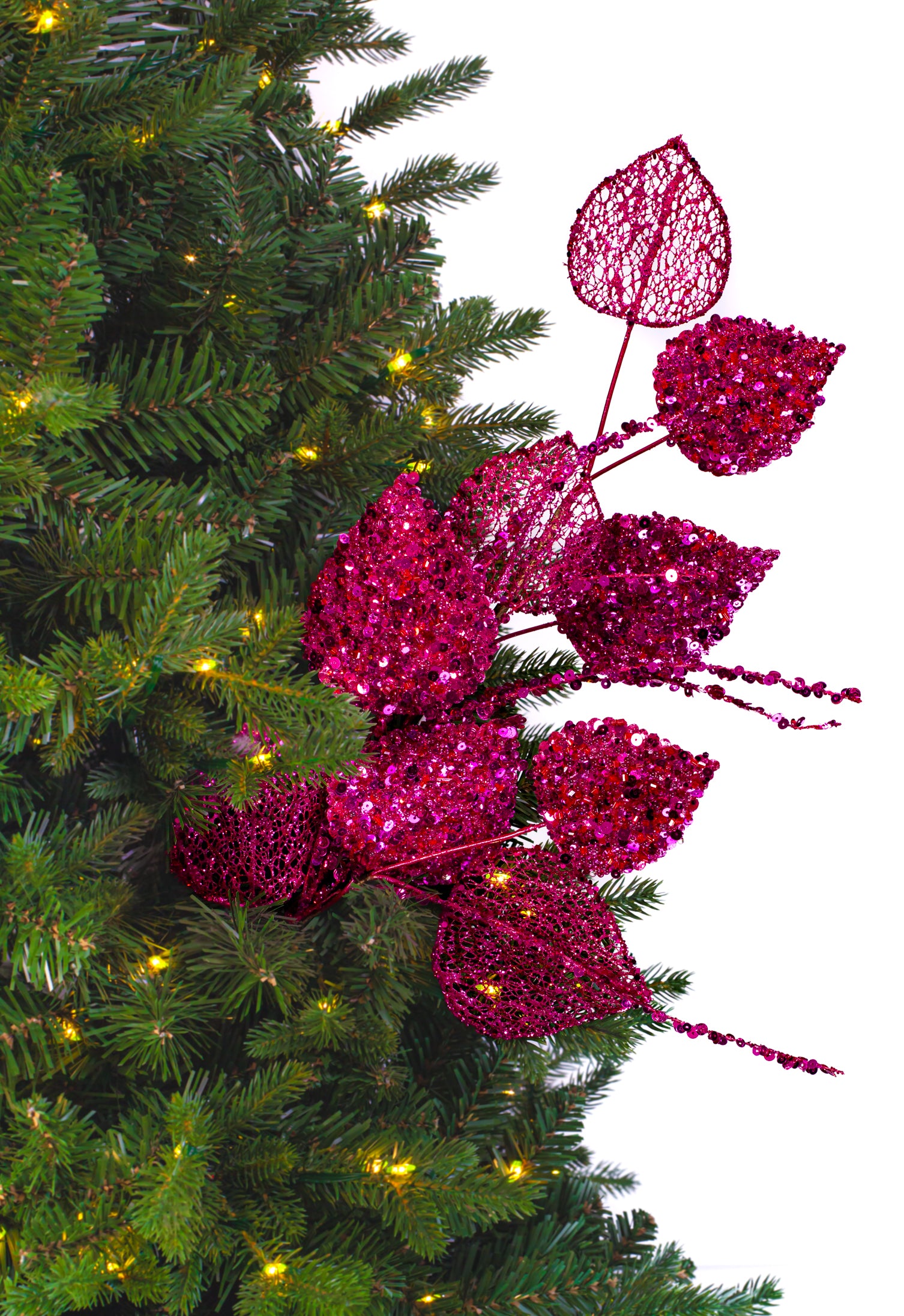 28" Leaf Branch Set Of 6