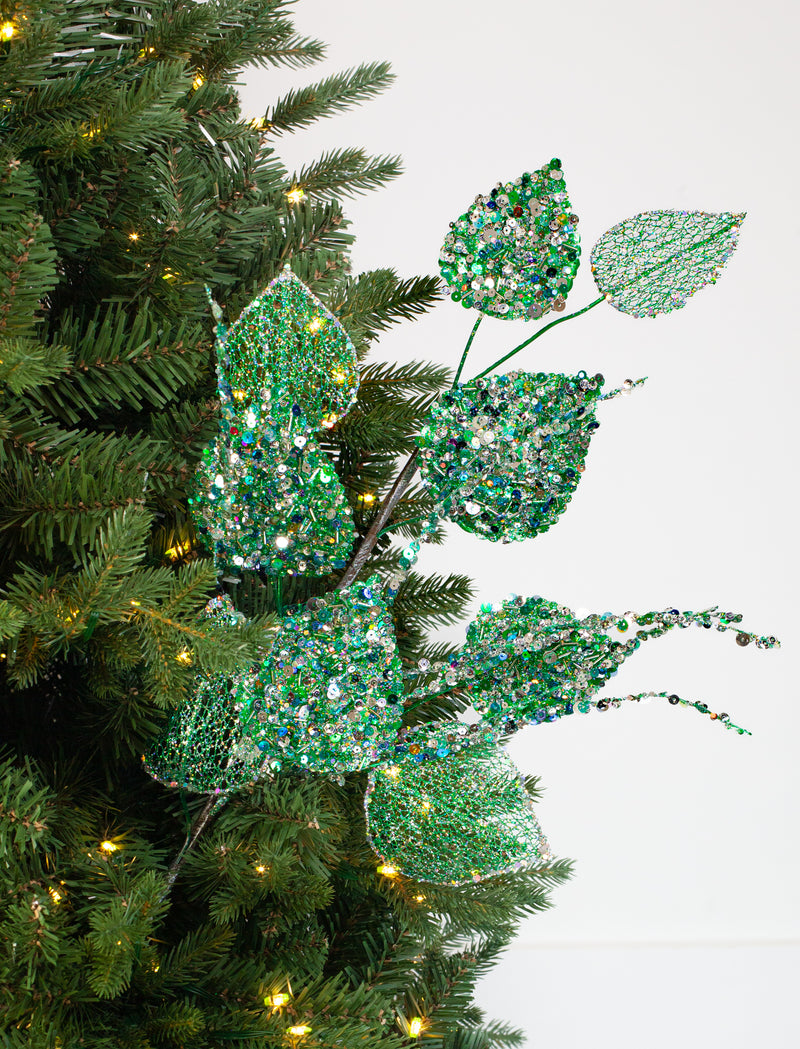 28" Leaf Branch Set Of 6