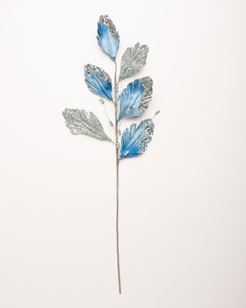 31" Blue Gray Branch Set Of 6