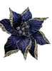 12" Poinsettia Stem Set Of 4