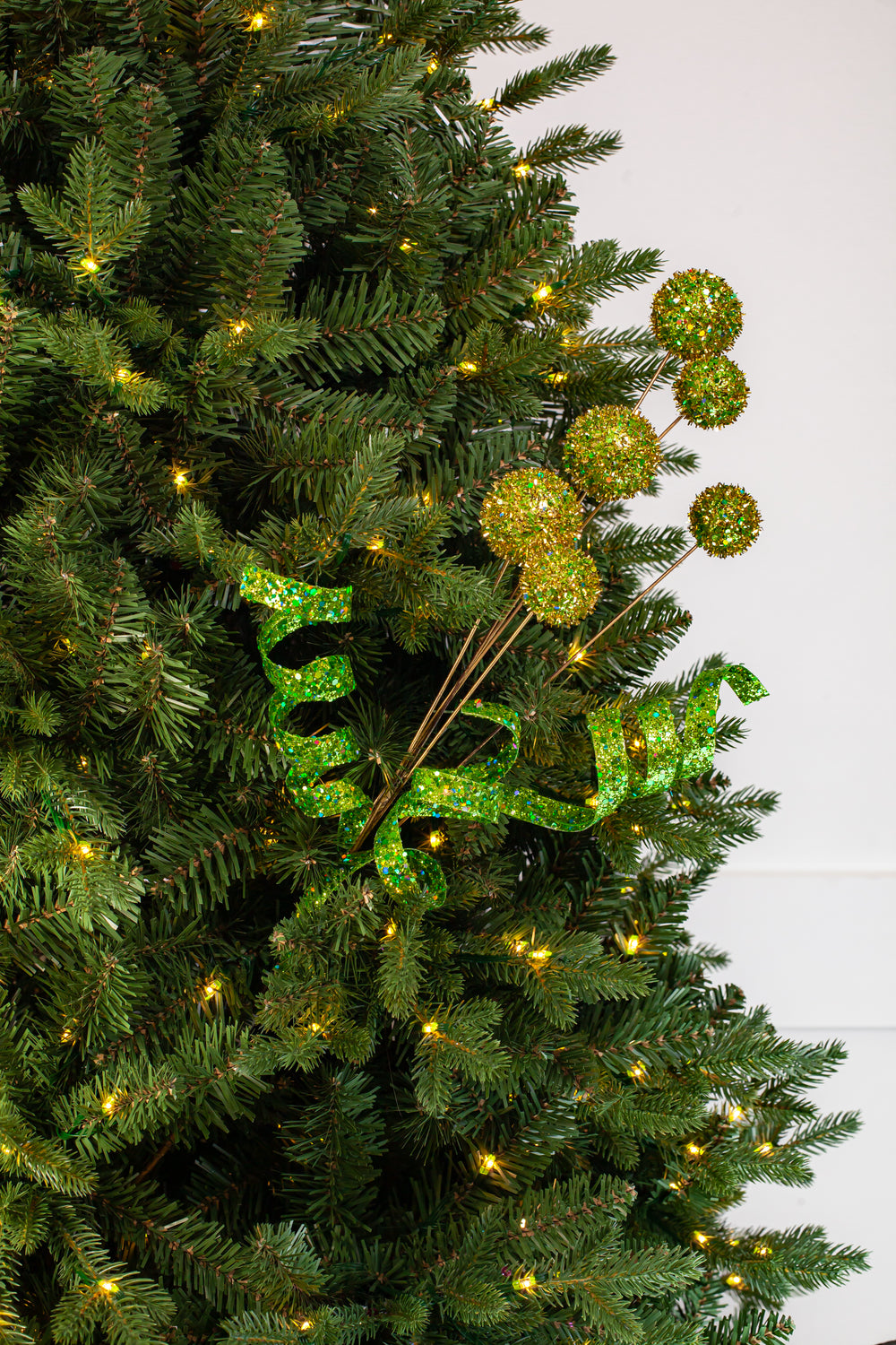 28" Glitter Ball Spray Set Of 6