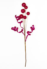 28" Glitter Ball Spray Set Of 6