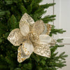 17" Glitter Hibiscus Set Of 6